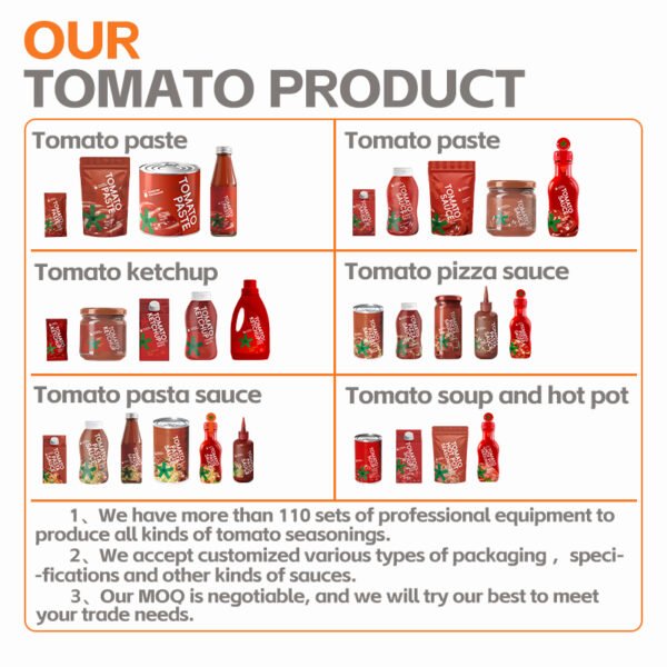 Wholesale Tomato Sauce Ketchup Bulk
