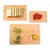 Bamboo Cutting Boards with Groove Set