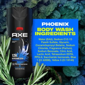 Men's Body Wash with 100% Plant-Based Moisturizers